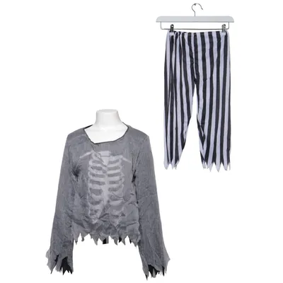 Maskeradkläder (Grå, Svart, Vit) från DollarStore Polyester