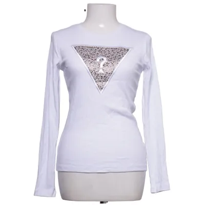 Long sleeve T-shirt (White) from Elite Cotton, Elastane