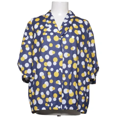 Short sleeve shirt (Blue, Yellow, White, Multicolored) from Finn Karelia Polyester