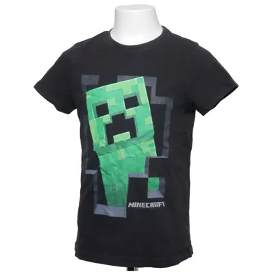 T-shirt (Svart, Grön) från Minecraft Bomull
