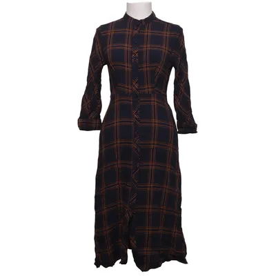 Blusenkleid (Schwarz, Orange) von Warehouse Viskose