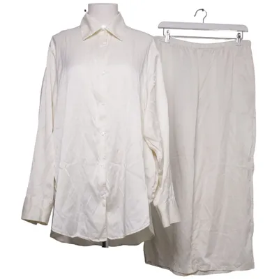 Pyjamasz (Hvid) fra Lilysilk Silke