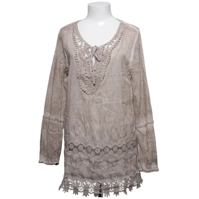 Tunic (Beige) from Flash Woman Cotton, Silk
