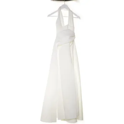 Aftonklänning (Vit) från ASOS Design Polyester, Elastan