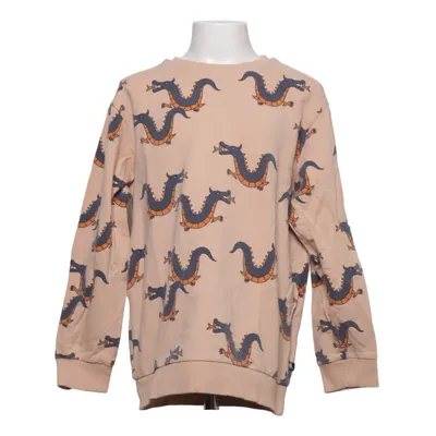 Sweatshirt (Beige, Blå) fra Carlijnq Elastan, Økologisk bomuld