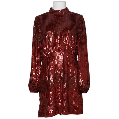 Dress (Red) from Rixo Polyester, Viscose
