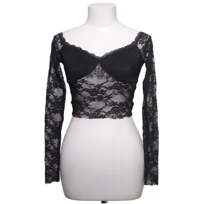 Top (Zwart) van Fashion Nova Elastaan, Polyamide, Polyester