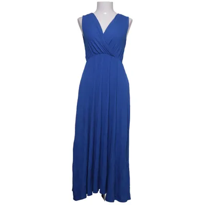 Robe longue (Bleu) de Audrey Élasthane, Viscose