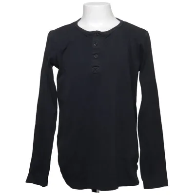Henley T-shirt (Sort) fra Luca & Lola Bomuld