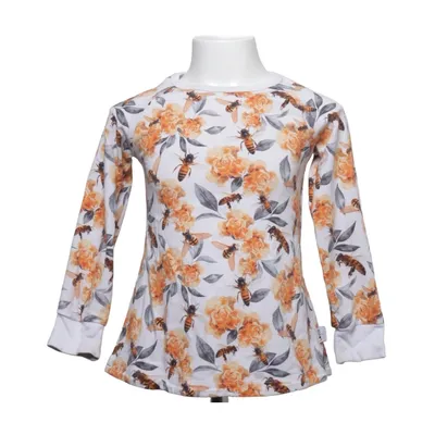 Långärmad t-shirt (Vit, Flerfärgad) från Mamma Louise Syr