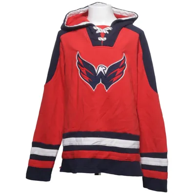 Hoodie (Red, Blue, White) from NHL Cotton, Polyester