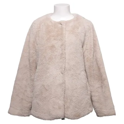 Jacket (Beige) from Visual Clothing Project Elastane, Polyester