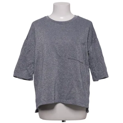 T-shirt (Gris) de Jacqueline de Yong Coton, Fibre métallique, Polyester
