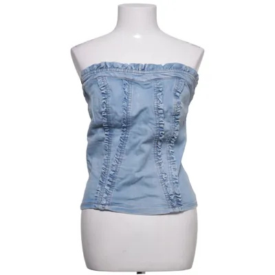 Tube top (Blauw) van Influence Katoen, Elastaan