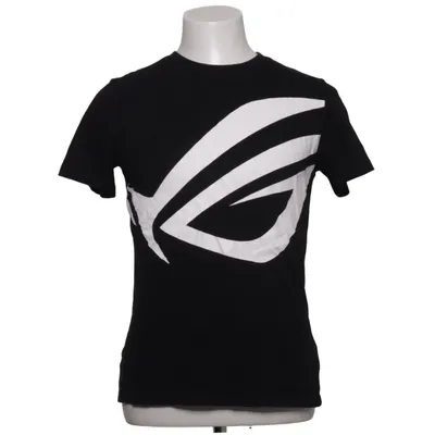 T-shirt (Sort, Hvid) fra Asus Bomuld
