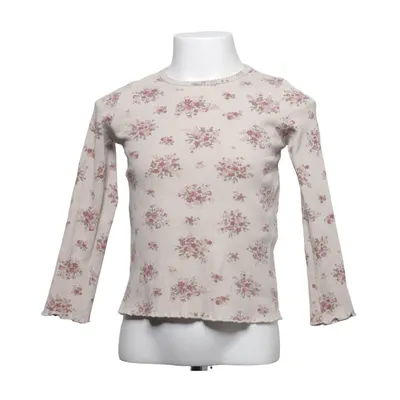 Long sleeve T-shirt (Beige, Pink) from Newbie by KappAhl Cotton, Elastane