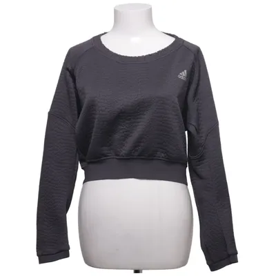 Sweatshirt (Gray) from Adidas Running Elastane, Polyester