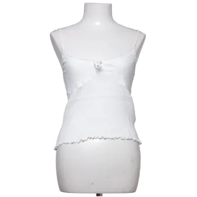 Linne (Cute Rib Lace Top) från Nelly Bomull