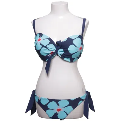 Bikini (Blå, Vit, Röd) från Bodyflirt Elastan, Polyamid