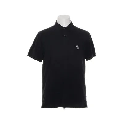 Pikétröja (Svart) från Abercrombie & Fitch Bomull, Elastan