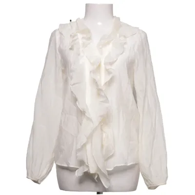 Blouse (Wit) van Zara Lyocell, Polyester