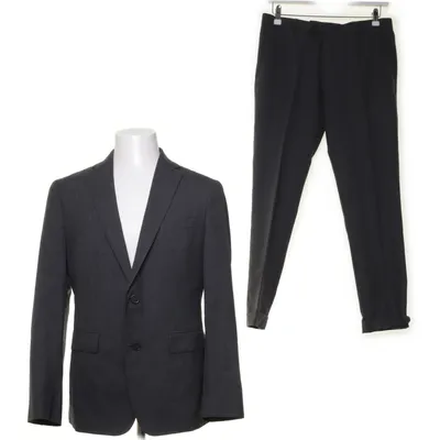 Kostym (Grå) från Oscar Jacobson Ull, Viskos