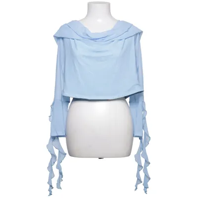 Top (Blue) from Shein Elastane, Polyamide, Polyester
