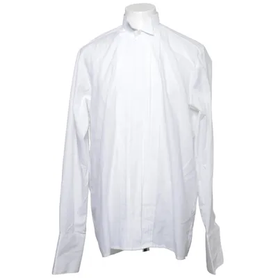 Smokingskjorte (Hvid) fra Bosweel Bomuld, Polyester