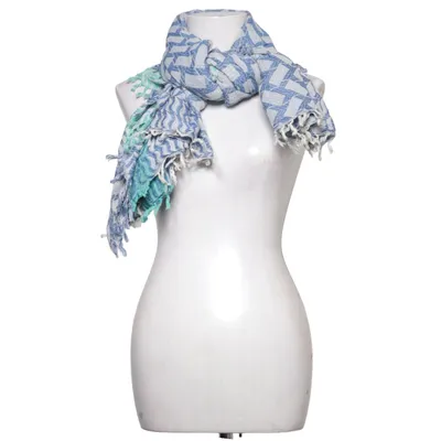 Shawl (Blue, Green, White) from Zara Accessories