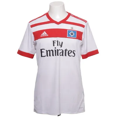 Voetbalshirt (Wit, Rood) van Adidas Gerecycled polyester