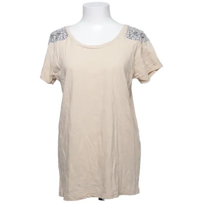T-shirt (Beige) from Frk. Cotton