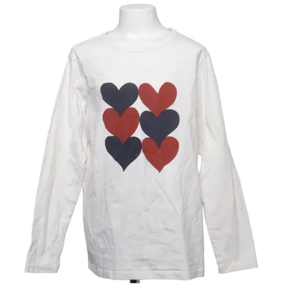 Långärmad t-shirt (Vit, Svart, Röd) från Marimekko x Uniqlo Bomull