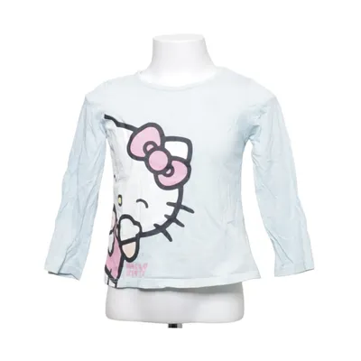 Lange mouwen shirt (Blauw, Roze, Wit, Zwart) van H&M x Hello Kitty Katoen
