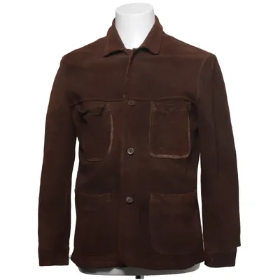 Leren jack (Bruin) van Blugiallo