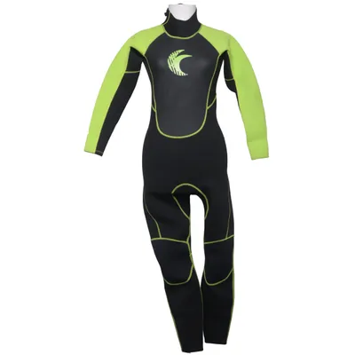 Wetsuit (Zwart, Geel) van Biltema Elastaan, Polyamide