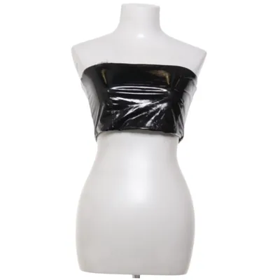 Tubtopp (Svart) från Bik Bok Elastan, Polyester, Polyuretan