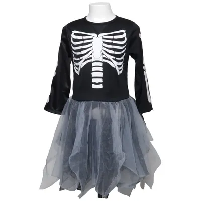 Maskeradkläder (Svart, Grå, Vit) från Rusta Polyester