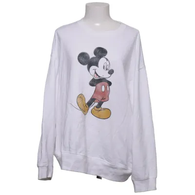 Collegetröja (Vit) från Gap x Disney Bomull, Polyester