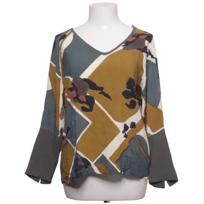Blouse (Vert, Marron, Multicolore) de Guitare Élasthane, Viscose