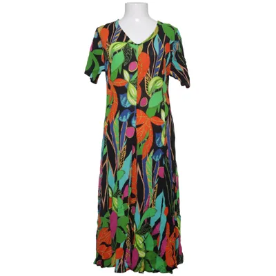 Klänning (Svart, Flerfärgad) från Orientique Viskos