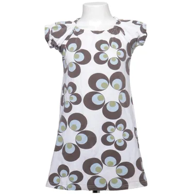 Klänning (Vit, Brun, Blå, Grön) från Me&i Bomull, Elastan