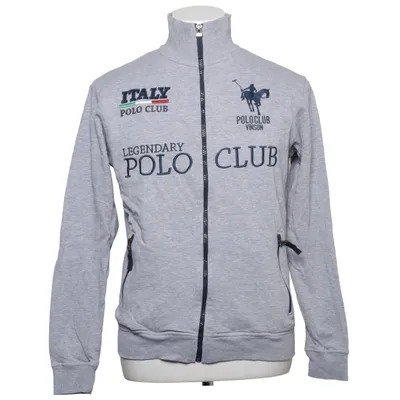 Träningsjacka (Grå) från Vinson Polo Club Bomull, Viskos