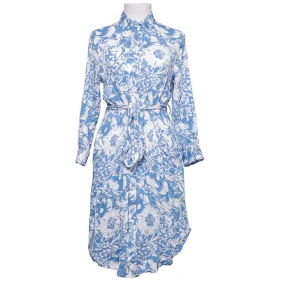 Blousejurk (Blauw, Wit) van Marie Lund Viscose