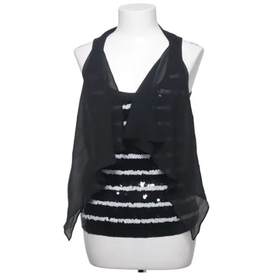 Topp (Svart, Vit) från Karen Millen Bomull, Polyester, Silke