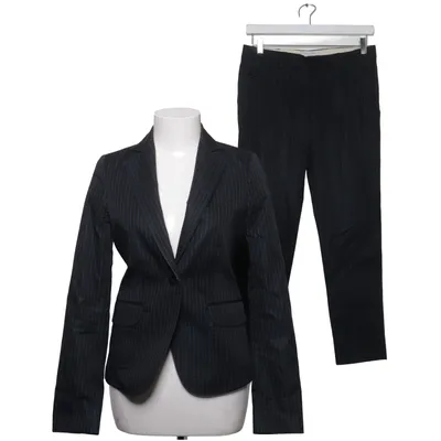 Kostym (Svart) från Massimo Dutti Woman Bomull, Polyester, Viskos