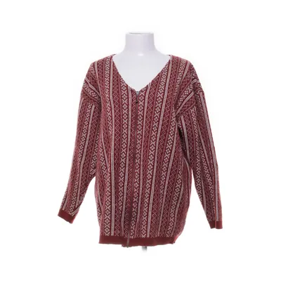Cardigan (White, Red) from Lipo Lipo Wool