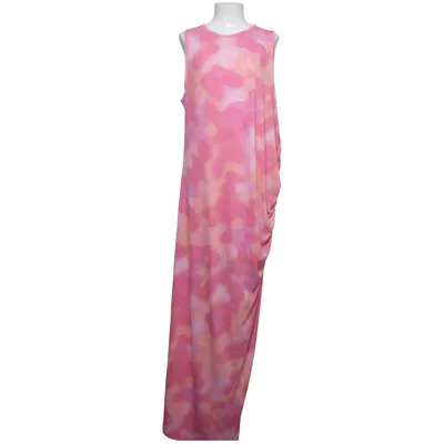 Långklänning (Rosa, Flerfärgad) från Lindex Elastan, Polyester