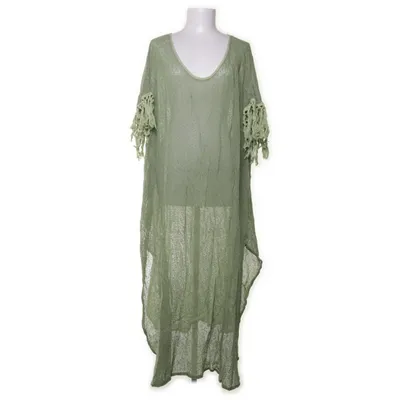 Beach dress (Green) from Ibiza Flower Cotton