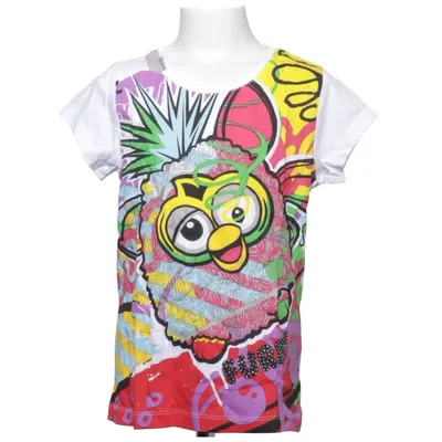 T-shirt (Vit, Flerfärgad) från Furby Bomull