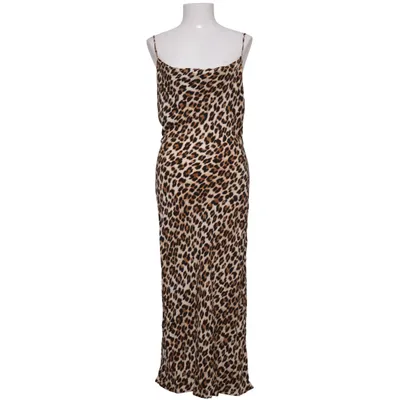 Maxi jurk (Beige, Zwart, Bruin) van Mango Viscose